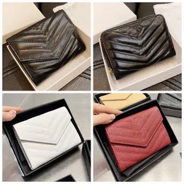 Designer Famous Cardholder Women Card Bag Holders Leather Canvas Luxury Printing Retro Wallet Mini Bank Card Bags Zero