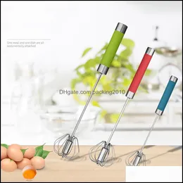 Other Bakeware Kitchen Dining Bar Home Garden Stainless Steel Semi-Matic Rotary Egg Beater Press-Type Household Whipped Cream Baking Stir