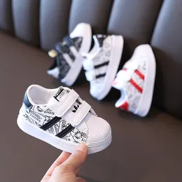 Sonbahar Çocuk Sneaker ayakkabıları nefes alabilen erkek kızlar spor ayakkabıları çocuk gündelik spor ayakkabılar bebek koşu ayakkabı örgü tuval