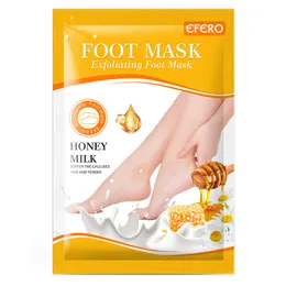 Máscaras de tratamento para pés, meias de pedicure, esfoliação para descascar, removedor de pele morta, calos, máscara de pés, removedor de pele morta, callos, mascarilla para tortas