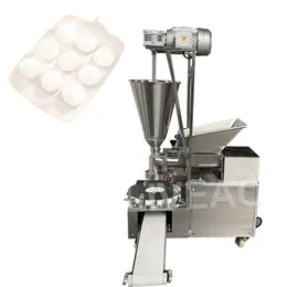 Industriell matproduktionsmaskin kökstoppning fyllning av brödbulle automatisk tillverkare