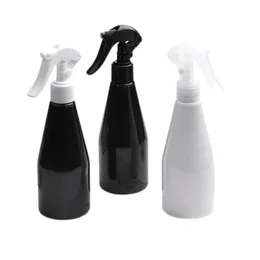 Пустая упаковка пластиковая бутылка Wryshoulder Pet Black White Bottles Black Whitess Clear Carepary Press Refillable Portable Cosmetic Packaging Container 250 мл