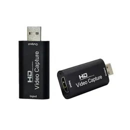 Epacket Mini Video Capture Card USB Gadgets Video Recording Box Lämplig för PS4 Game DVD HD Camcorder Live Broadcast301m