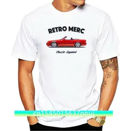 Брендовая мужская одежда, модные мужские футболки, немецкие классические автомобильные фанаты, футболка Sl R129, классические автомобильные модифицированные немецкие футболки 220702