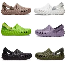 2023 salehe bembury x pollex Men Women Sandals Slides Slippers bone Resin Desert Sand foam runner Ararat Rubber West Summer west Brown Flat slide slipper