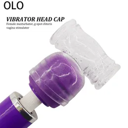 AV Rod Head Cap Magic Różdżka Pokrywa Gibratory G Spot Massager Stick Akcesoria Seksowne zabawki