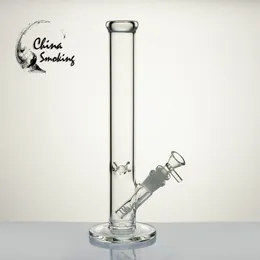 12" Bong water pipes Hookahs bongs 3인치 다운스템 유리 그릇이 있는 흡연용 얼음 포수 두께 유리