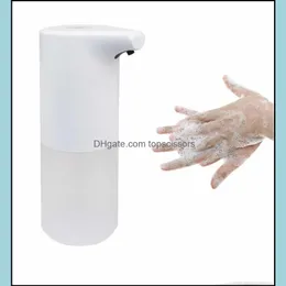 350Ml Touchless Matic Soap Dispenser Usb Charging Smart Foam Hine Infrared Sensor For Home Office Bathroom Drop Delivery 2021 Disinfection D