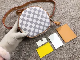 Round Cosmetic Bag Ladies Handbag Classic Camera Shoulder Leather Designer Luxury Brand Messenger Women Drum Wallet M45280 M52293 M44699 M68276