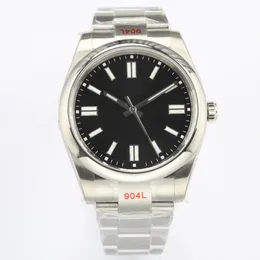 Mens Quartz Watch 36mm 41mm rostfritt stål silverbandskalender män armbandsur mode affärer armbandsur montre de luxe