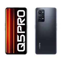 Telefono cellulare originale Oppo Realme Q5 Pro 5G 6 GB RAM 128 GB ROM Snapdragon 870 64 MP 5000 mAh Android 6.62 "120 Hz AMOLED E4 Schermo intero ID impronta digitale Face Smart Cell Phone