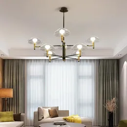 Pendelleuchten Europa LED Eisen Küche Esszimmer Bar Kronleuchter Lustre Suspension Hanglamp Hang Home Beleuchtung Wohnzimmer RooomPendant