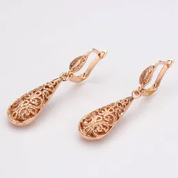 Wholesale Ornate Silver Flower Filigree Design Teardrop Fashion Dangle Drop Leverback Earrings SY222