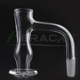 DHL BERACKY FULL SVELT BEVELED KANT KVARTZ RÖKNING BANGER 20MMOD UNIK Sömlös svetsad hård Terp Slurper Quartz Nails For Glass Water Bongs Dab Rigs Pipes