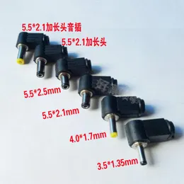 Other Lighting Accessories 5Pcs 5.5x2.5 5.5x2.1 4.8x1.7 4.0x1.7 3.5x1.35 3.5x1.1 2.5x0.7 Mm Male DC Power Plug Connector Angle 90 Degree L S