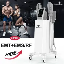 RF Vücut Heykel Makinesi Yüksek Frekanslı Elektro Manyetik EMSlim Kas Binası Butt Kaldırıcı Zayıflama Makinesi Erkekler ve Kadınlar Evde Kullanım
