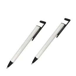 Strona główna Biała sublimacja długopisy przenoszące ciepło sublimowany płaszcz pełny druk pióro pióra biura biuro biurowe badanie SuppliesZC1198