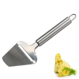 Silver Stainless Steel Cheese Peeler Cheeses Slicer Cutter Butter Slice Cutting Knife Kitchen Cooking Cheese Tools