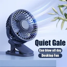 USB Mini Handheld Clip Fan Convenient And Ultraquiet Electric Fan High Quality Portable Student Cute Small Cooling Ventilador 220727