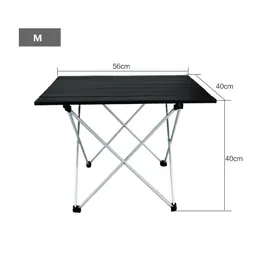 Verstelbare vouwcampingtafel tuin sets aluminium legering opvouwbare tafels buitenlichtgewicht voor camping