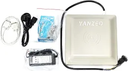 Lettore RFID UHF Yanzeo SR681 6m Antenna IP67 8dbi per esterni a lungo raggio Uscita RS232/RS485/Wiegand Lettore integrato