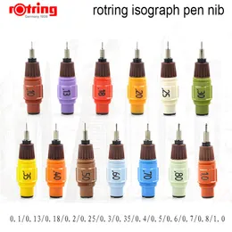 Rotring Isograph Pen استبدال Nib 0.1mm1.0mm 1piece Y200709