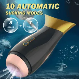 Sjöjungfru automatisk sugande manlig onanator för män verklig 3D -textur vagina realistisk kopp orgasm sexiga leksaker för vuxna 18 sexig butik