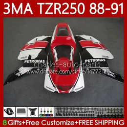 Moto Code Code для Yamaha TZR250 TZR 250 TZR-250 R RR RR 1988 1989 1990 г R RR 1988 1989 1990 1991 Body 115No.80 TZR250-R TZR250RR 88-91 YPVS 3MA TZR250R 88 89 90 91 Red Black OEM обтекатель