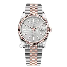 Cai Jiamin - Men's Automatic Mechanical Watch Night Glow Watch Date Bara 41mm Dial Men's Rose Gold 904L rostfritt stål