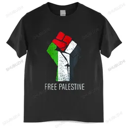 Gaza Palestina Bandeira Homens T-shirt Verão Casual Slim 3D Digital Impresso Camisa Top Blusa Manga Curta Camiseta Para Homens 220809