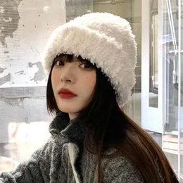 Beanie/Skull Caps Women Winter Big Head Circirference Fashion Cold Cap Plush Woolen Hats Show Face Face Liten Sticked Hat Women's 2022 Chur22