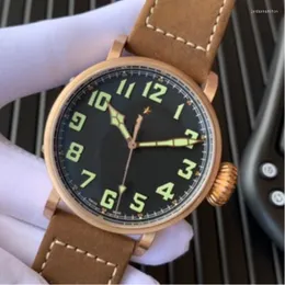 Luksusowe punk -mechical męskie zegarek wodoodporne Luminous Seagull Ruch Men Zatrudnia Sapphire Business Military Wristwatches