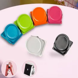 500Pcs/Lot Magnetic Metal Candy Color Memo Clip For Student Information Office Bill Storage Clip Refrigerator Message Clip