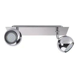 LED Spotghts MR16 Paslanmaz Çelik Downthight Pullar İç Mekan Dekorasyon Mutfak Banyo Banyo Duvar Tavan Işık Ayna Far 1/2/4 Kafalar