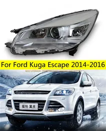 Zespół reflektorów dla Ford Kuga Escape LED Lights 2014-20 16 Reflektor Xenon Bulb