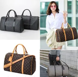 Классическая дорожная сумка для женщин, ручная кладь, дорожная сумка, мужские кожаные сумки, большие сумки через плечо, 55 см, рюкзаки для девочек, кошельки для мальчиков, женские дизайнерские вещевые сумки, сумки254