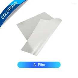 Ink Refill Kits Colorsun UV DTF En filmöverföring till glas keramisk metallfodral för oregelbunden form yta A4 Printerink Roge22