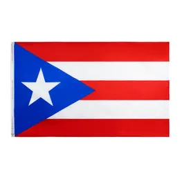 90X150Cm Puerto Rico Nationalflagge Hängende Flaggen Banner Polyester Banner Outdoor Indoor Große Dekoration SN6527