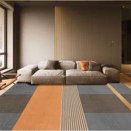 카펫 현대 조명 고급 오렌지 시리즈 거실 카펫 홈 장식 소파 커피 테이블 바닥 매트 침실 침대 옆 깔개 현관