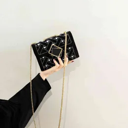 Ladies Fashion Luxury Brand Tide Bag Wholesale This Year's Popular Women's 2022 New Messenger Net Chain One Shoulder Small
