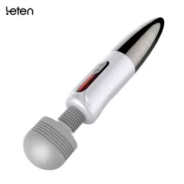 NXY Vibrators Leten Usb Opgeladen Voor Vrouwen Magic Wand Massager Vibrerende Krachtige Massage Vibrator Speeltjes Vrouw 0406