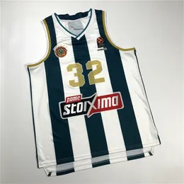 nikivip Jimmer Fredette＃32 Greece New Style Athens Panathinaikos Print Any Name Number 4xl 5xl 6xl Jersey