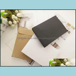 Pakowanie pudełka biurowe Business Business Industrial Greeting Card Cardboard Box Cardove Comtellope Typ Prezent pocztówki 15.5x10.8x1.5cm 268 S2 Drop Deliv