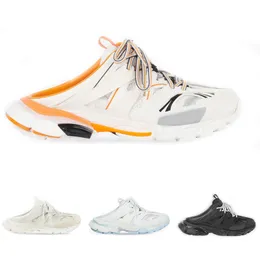 Nouveau triple s 3.0 Mule mens Pantoufles Sneaker blanc noir pastel rose orange rouge pantoufles de luxe Baskets hommes femmes sport designer baskets taille 36-45