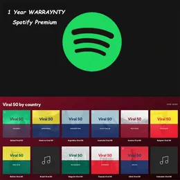 New Spotify 12 Months Premium Naifee Joy Works On Theatre Android IOS Mac PC Smart TV WIFI Speaker Region Free