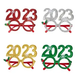 Weihnachtsdekorationen 2023 Weihnachtsbrillengestell Erwachsene Kinder Geschenk Weihnachtsmann Schneemann Brille Weihnachten Weihnachtsdekoration 2023 Neujahr Noel B0719