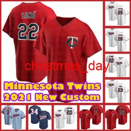 24 Gary Sanchez Miguel Sano Baseball Jersey Jorge Polanco Nick Gordon Gio Urshela Byron Buxton Max Kepler Joe Ryan Taylor