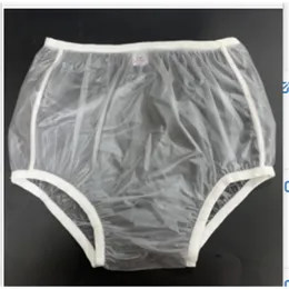 2PCS ABDL adult diapers pvc reusable baby pants onesize plastic bikini ddlg underwear 220425
