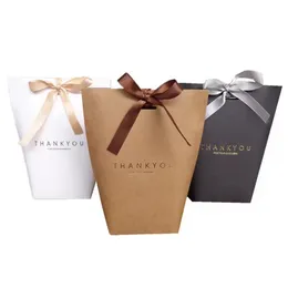 Подарочная сумка спасибо Merci Gift Wrap Paper Sacks за подарки на день рождения подарки для свадебных услуг