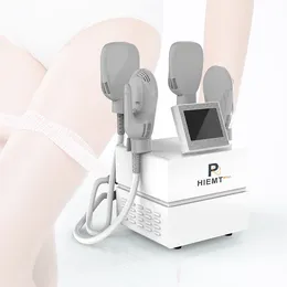 Przenośna mniejsza wysyłka Koszt Inne sprzęt kosmetyczny 4 Uchwyt Pracuj razem HIEMT EMS Mięśnie stymulują Slim Beauty Machine Body Sculpting System na sprzedaż